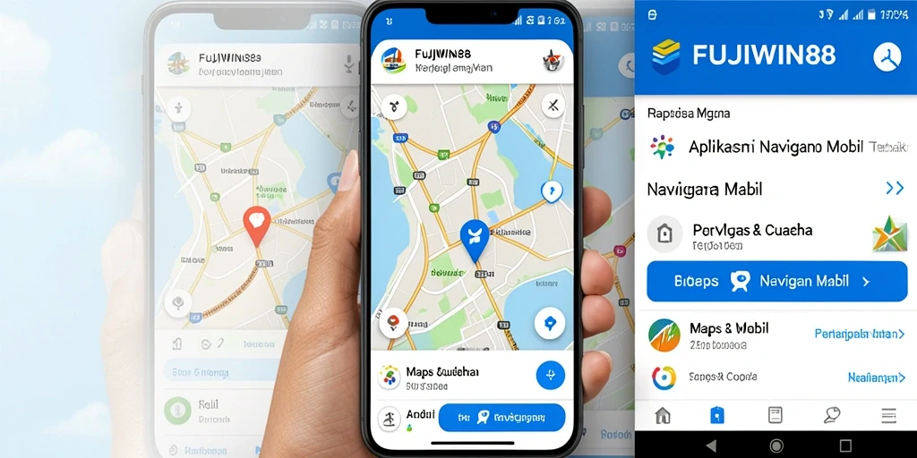Tampilan antarmuka aplikasi FUJIWIN88 yang memudahkan navigasi mobil.