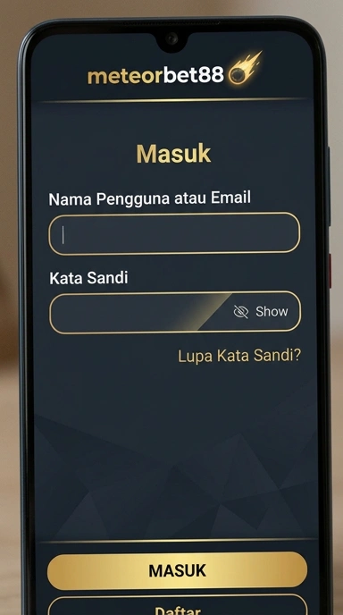 Panduan Masuk Akun Meteorbet88 Secara Efektif